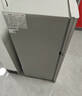 志高（CHIGO）小冰箱迷你小型家用冷藏冷冻两用宿舍出租房用双门办公室电冰箱节能省电 【一级能效】76L灰色【三天约一度电】 实拍图