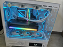 骨伽星链V2  机箱积木风扇 ARGB 5v3针主板同步 PWM温控调节（12CM/降噪防震脚垫） 星链V2白色正叶 实拍图
