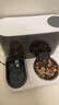 自动喂食器智能循环饮水器猫咪猫粮一体碗二合一宠物喝水吃饭定时 【豪华电动款】灰色/插电式续航 自动循环饮水器/智能喂食器带碗 食品级材质/全身可拆洗/双重过滤 实拍图
