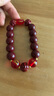 2025蛇年朱砂手链三合生肖六合本命佛普贤本命年新年礼物 生肖虎 12mm男款适合140-200斤 实拍图