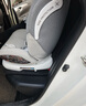 感恩儿童安全座椅0-4-12岁360度旋转 ISOFIX 瑞亚银月灰 实拍图