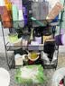 林家小子梳妆台桌面化妆品置物架洗漱台化妆收纳架家用台面化妆品收纳神器 30*18*45cm 密网款黑色中号三层 实拍图