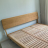 北陌家具小町床实木北欧1.2米1.5简约小户型日式原木1.8米榉木双人床 【榉木】单床#01 1800mm*2000mm 框架结构 晒单实拍图
