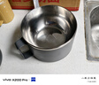 泡面碗宿舍学生带盖可沥水泡面神器不锈钢食堂打饭饭碗保温大容量 【灰色】+餐具 1600ml 实拍图