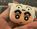 ROCK蜡笔小新airpods pro二代保护套airpods pro2代/1代苹果耳机套壳硅胶防丢防尘防摔防指纹全包软壳 实拍图