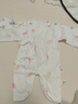 贝瑞加（Babyprints）新生儿连体衣2件装婴儿纯棉哈衣初生宝宝四季内衣满月爬服 鸟果59 实拍图