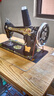 蝴蝶牌（BUTTERFLY）正宗上海蝴蝶牌老式缝纫机脚踏式手动飞人裁缝机头可电动吃厚衣车 黑机头+缝纫礼包 实拍图