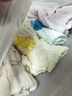 babycare婴儿口水巾洗脸毛巾纱布方巾超柔 6条装4层西斯利宝贝+莱尔那小象 实拍图