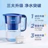 苏泊尔过滤净水器 家用滤水壶 自来水过滤器净水壶家用多重精滤厨房净水器滤水器J-UF03 净水壶UF03【一壶十芯】 实拍图
