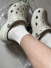 卡骆驰（crocs）经典云朵Clog女沙滩洞洞鞋凉拖鞋206750 206750-2Y2  37  实拍图