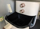 美的（Midea）空气炸锅不用翻面 家用实用大容量6L 易用旋钮 蒸汽嫩烤空气炸锅烤箱一体 全金属内腔 KZE6016 实拍图