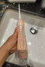 拜尔（BAIR） M3电动冲牙器家用便携式 清洁口腔洗牙器水牙线冲洗器洁牙器牙套清洗 送男女朋友礼物 M3Plus 300ml大水箱 粉色 5支喷头 实拍图