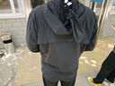迪卡侬（DECATHLON）户外防晒衣防紫外线风衣外套男凉感透气防晒防泼水 upf500+ H900 黑色 XL 实拍图