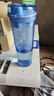 特百惠（Tupperware）晶彩MAX塑料杯600ml 男女士学生夏季运动水杯子户外大容量 冰水蓝 实拍图