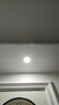 FSL佛山照明LED筒灯天花灯5W铝材款白玉银边开孔75-85mm白光6500K 实拍图