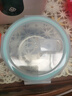 希乐扣玻璃饭盒上班族带饭糙米饭分装留样盒冷冻盒减脂定量保鲜盒 4只装 实拍图