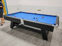 皓玉佳台球桌标准型大理石成人家用多功能黑八桌球台乒乓球桌餐桌二合一 9尺 大理石+三合一+洞口捡球 实拍图