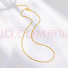 周六福黄金项链女肖邦链素链计价A0511018约4.03g40+5cm生日礼物 实拍图