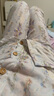 婧麒（JOYNCLEON）月子服春夏竹棉薄孕妇睡衣产后哺乳待产胸垫家居服 蓝L Jyz157092 晒单实拍图