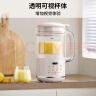 九阳破壁机1.2L家庭容量豆浆机 双层降噪隔音杯浆预约时间可做奶茶一键清洗全自动榨汁机料理机D361 实拍图