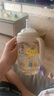 小土豆（potato）PPSU吸管奶瓶一岁以上大宝宝带手柄重力球吸嘴330ml 奶油白 实拍图