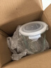 Glasslock进口钢化玻璃圆形保鲜盒耐热微波炉饭盒 婴儿奶粉罐MCCD072/720ml 实拍图