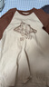 Gap男女装夏季撞色插肩袖logo圆领短袖T恤宽松上衣463174 卡其色 3XL (185/108A)亚洲尺码 实拍图