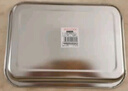 美厨（maxcook）304不锈钢盘子方盘 加深方盘长方形餐盘 烤鱼烧烤36cm MCFT2366 实拍图