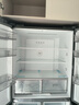 美的（Midea）471升十字对开四开门电冰箱家用风冷无霜一级能效双变频国家补贴超薄超大容量BCD-471WSPZM(E) 实拍图