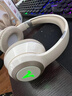 XVVMI适配索尼蓝牙耳机头戴式发光炫酷HiFi高音质颜值无线运动游戏降噪电竞PC电脑有线带麦克风二合一 亲肤色 HiFi无损音质-可蓝牙连接_插线 实拍图