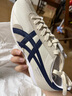 Onitsuka Tiger鬼塚虎男女款中性鞋子复古舒适运动休闲鞋男RUNSPARK 米色/蓝色-203 43.5 实拍图