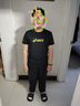 亚瑟士（asics）童装25年夏季男女童运动吸湿透气T恤飓风秒干衣332251172300 实拍图