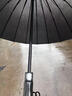 美度（MAYDU）自动雨伞长柄伞24骨雨伞自动男士商务晴雨伞M7003黑色 实拍图