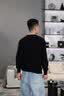 劲霸男装（K-Boxing）【100%羊毛】秋冬圆领羊毛衫NYYN3558 黑色 XL 实拍图