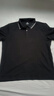 网易严选5A抑菌冰丝冰感polo衫轻商务衫短袖男士高端吸汗透七夕送男友老公 A款凉感抑菌-质感黑 2XL 实拍图