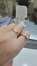 丹尼尔惠灵顿（DanielWellington）dw戒指女 时尚经典银色情侣戒指 表白生日礼物送女友送男友 玫瑰金一对【码数备注】 * 实拍图