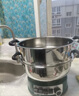 奥克斯（AUX）电炒锅一体多用途锅加深大容量大功率家用加厚304食品级不锈钢多功能电煮锅电蒸锅火锅电热锅 定时款-32cm双笼【推荐5-6人】23L 实拍图