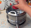 康巴赫316L不锈钢锅具套装婴儿奶锅平底不粘锅宝宝辅食锅套装 实拍图