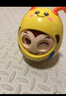 欣格不倒翁玩具婴幼儿玩具0-1岁宝宝早教启蒙玩具3-6-12个月男孩女孩安抚新生儿可啃咬眨眼小蜜蜂黄色 实拍图