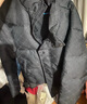 太平鸟男装 冬季新款休闲羽绒服短款纯色宽松羽绒服面包服 黑色(阔型) L 实拍图