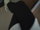 浪莎休闲裤女春夏季九分西装裤女黑色哈伦裤子宽松高腰工作直筒女裤 实拍图