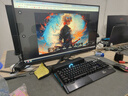 双圩32寸电脑屏幕显示器高清2k曲直面台式电脑电竞游戏液晶监控屏幕 32英寸直面黑2k75Hz 实拍图