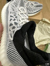 阿迪达斯YEEZY350条纹斑马椰子夏日透气男女休闲鞋IG9608 44.5 实拍图