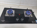 创维（Skyworth）燃气灶煤气灶双灶家用5.2kW天然气嵌入式台式双灶具猛火大火力玻璃面板煤气炉国家补贴 Z50BS-1S天 实拍图