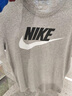 耐克(NIKE)男短袖T恤 纯棉 运动休闲 经典简约AR5005-063调暗灰M 实拍图