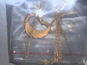周大福礼物心形天鹅黄金套链项链爱心吊坠(工费280)45cm约5.05g EOF1602 实拍图