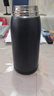 希诺保温杯男士不锈钢泡茶杯子商务办公车载水杯XN-9602深蓝 375mL 实拍图