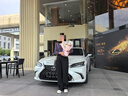 逸阳2025夏季新款九分哈伦裤女高腰显瘦桑蚕丝休闲裤 米杏色  28  实拍图