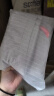 三利7a抗菌加厚毛巾2条A类吸水男士女洗脸洗澡洗脸专用不易掉毛棕/灰 实拍图