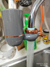 美的（Midea）净水器水龙头过滤器家用自来水滤水器直饮前置过滤器厨房卫生间通用除水垢除余氯双出水可清洗滤芯 一机三芯【两年免换滤芯】 实拍图